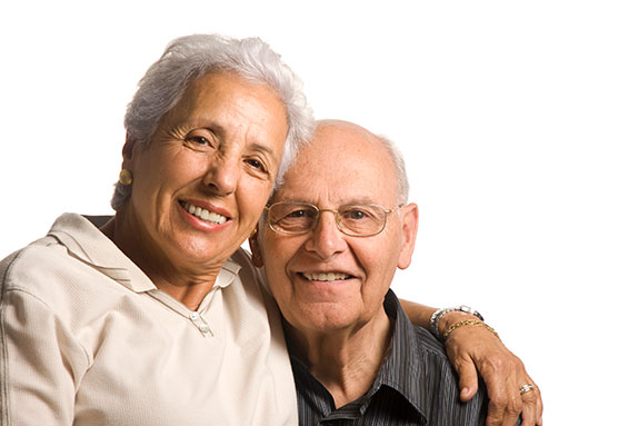 Photo of a couple smiling. Link to Life Stage Gift Planner Over Age 65 Situations.